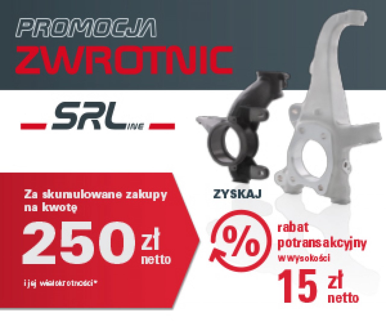 SRLine - zwrotnice kół