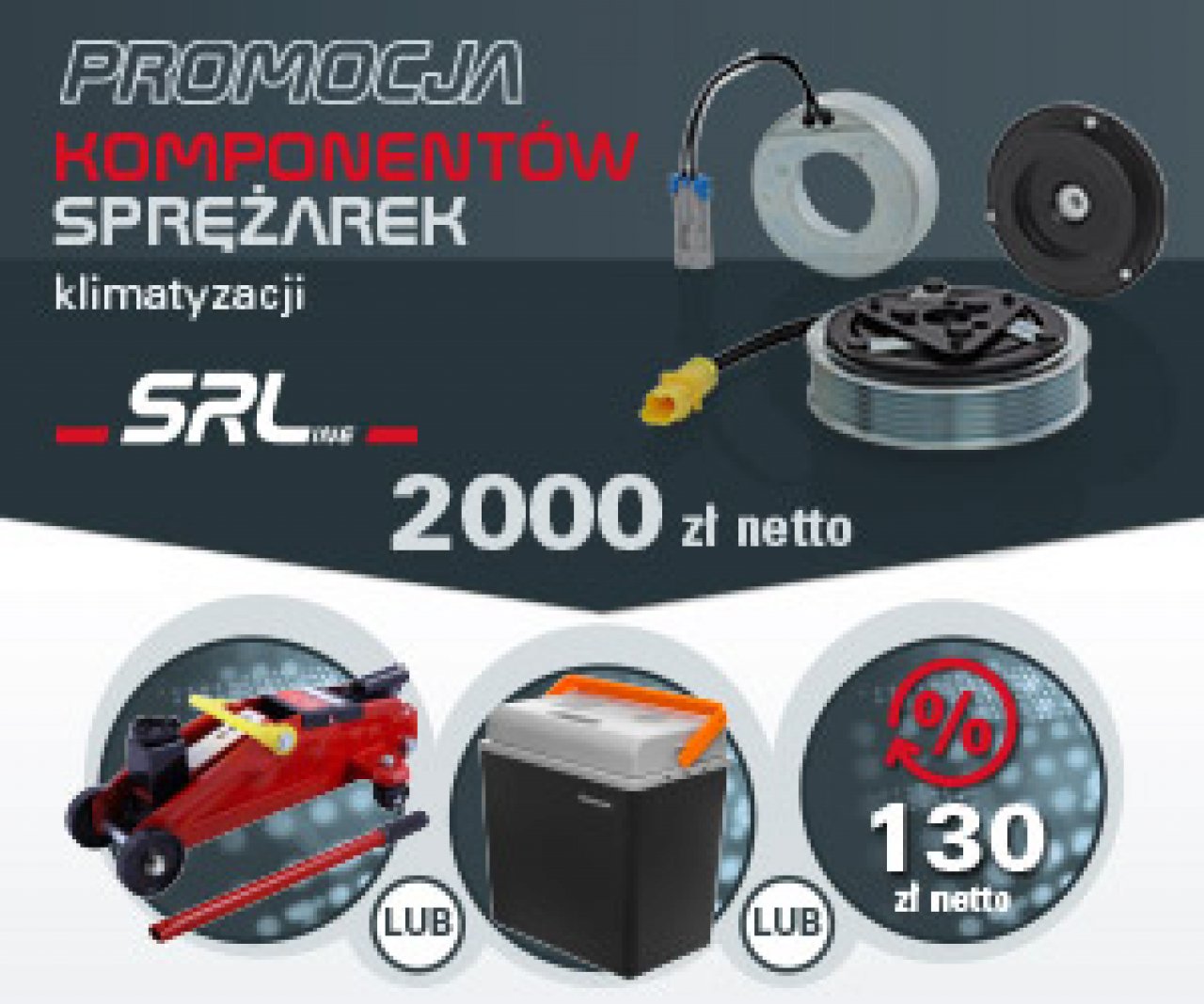 SRLine - komponenty sprężarki klimatyzacji