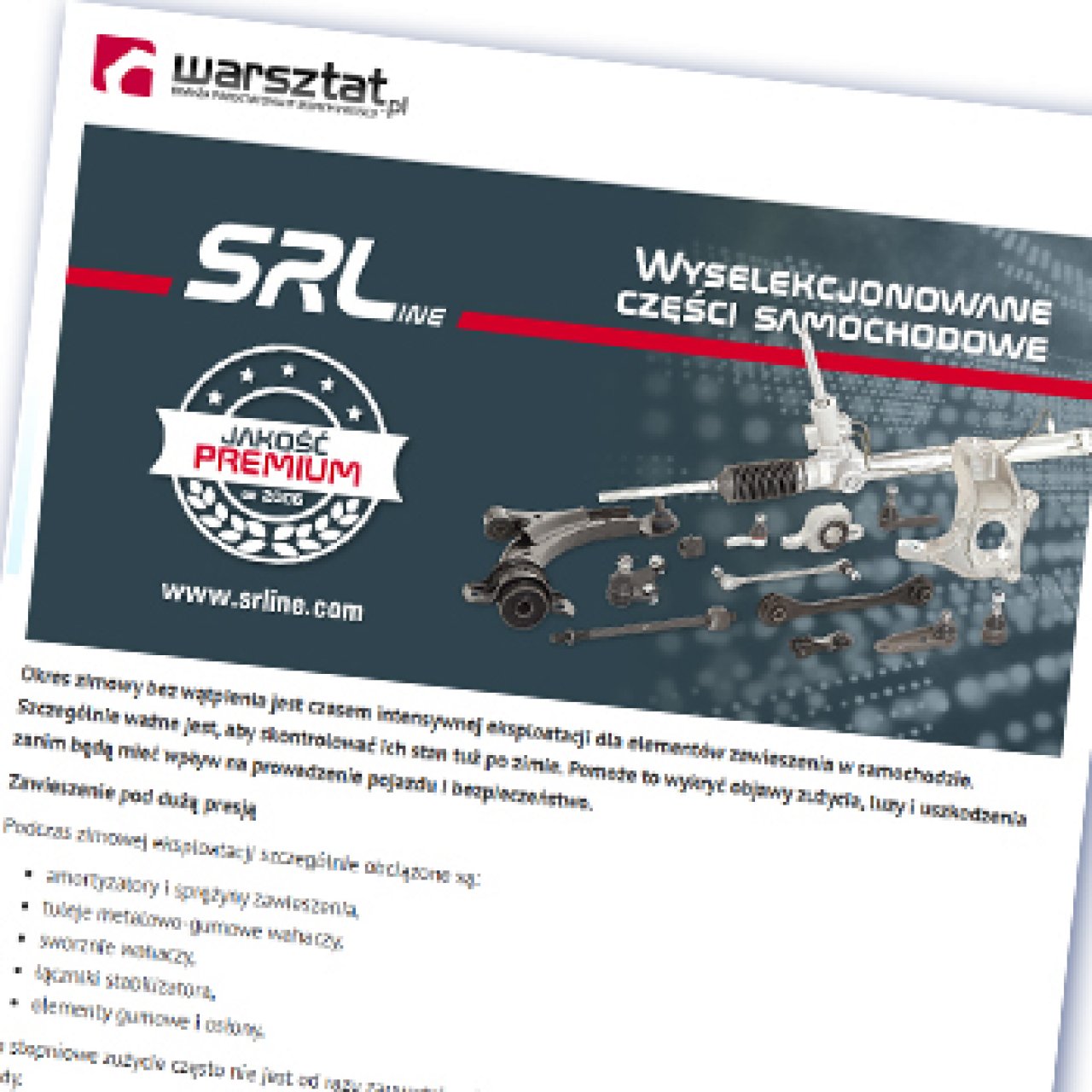 Wiosenny przegląd zawieszenia – dlaczego nie warto go odkładać