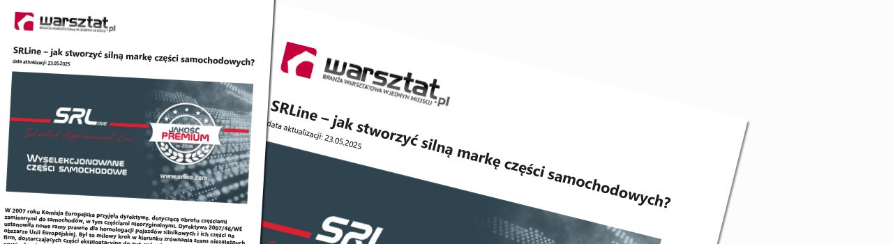 SRLine – JAK STWORZYĆ SILNĄ MARKĘ CZĘŚCI SAMOCHODOWYCH?  